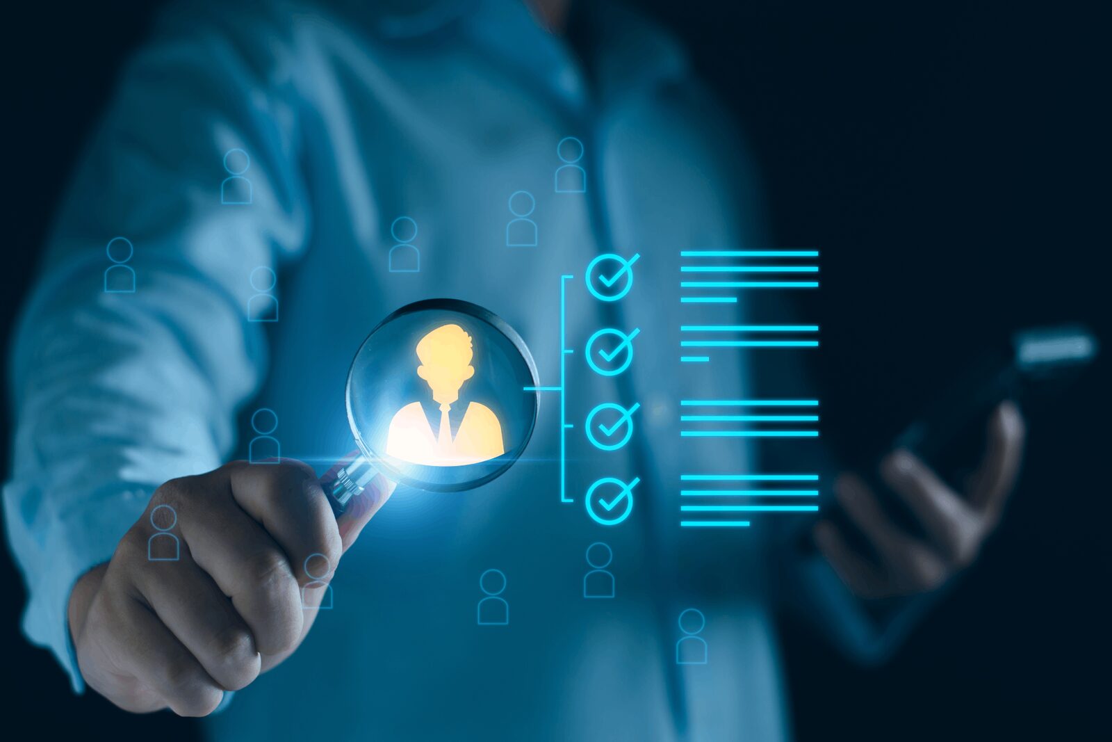 Quality Assurance | Career Calling International A person uses a digital checklist to ensure quality assurance in vocational education training.