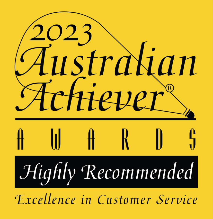 Australian Achiever Awards | Career Calling International Australian Achiever Awards logo recognizing Career Calling International's excellence in customer service.