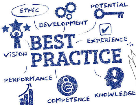 A sketch illustrates best practice concepts for vocational education and training, supporting vet compliance.