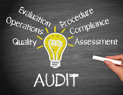 An audit highlights quality, operations and compliance for vet performance evaluations.