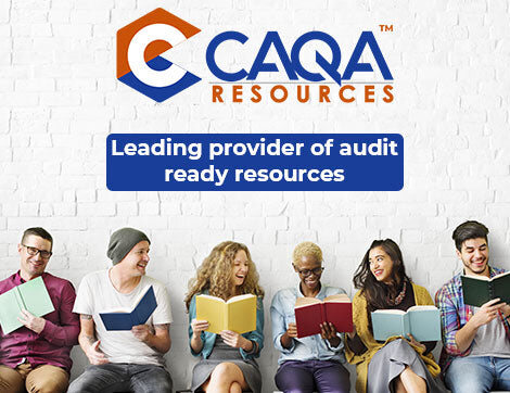 CAQA Resources | Career Calling International A diverse group reads CAQA Resources training materials, supporting vet compliance.
